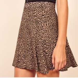 Reformation Flounce Skirt, Bengal - Size 0